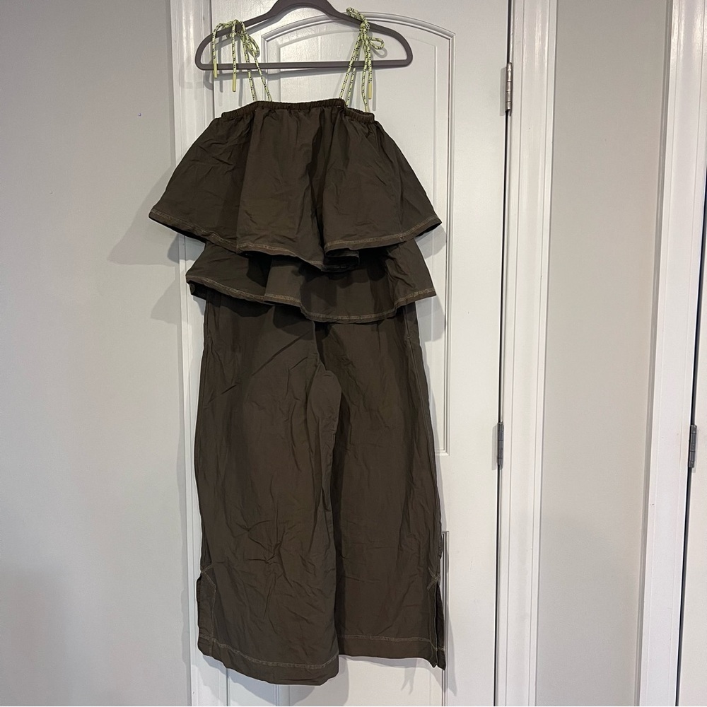 Free People FP Movement Warm Down One Piece Brown XS NWOT - Picture 3 of 7